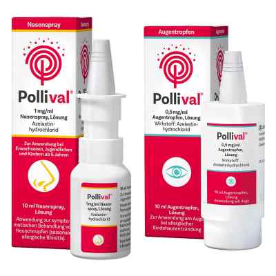 Pollival 1 Mg/ml Nasenspray und Pollival 0,5 Mg/ml Augentropfen