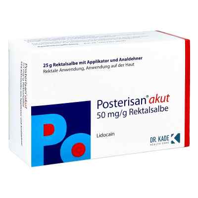 Posterisan akut 50mg/g mit Analdehner