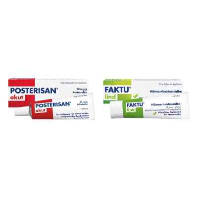 Posterisan akut + Faktu Lind Hämorrhoidensalbe