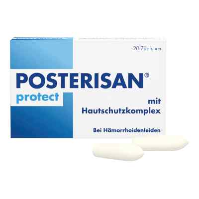 Posterisan protect Suppositorien bei Hämorrhoiden 20 stk von DR. KADE Pharmazeutische Fabrik  PZN 06494049