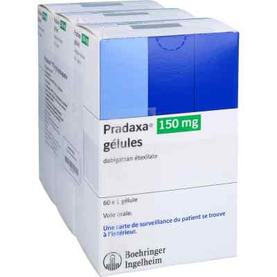 Pradaxa 150 mg Hartkapseln 180 stk von Orifarm GmbH PZN 13245080