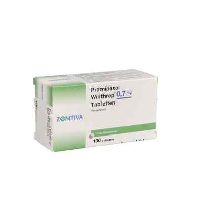 Pramipexol Winthrop 0,7mg 100 stk von Zentiva Pharma GmbH PZN 06912104