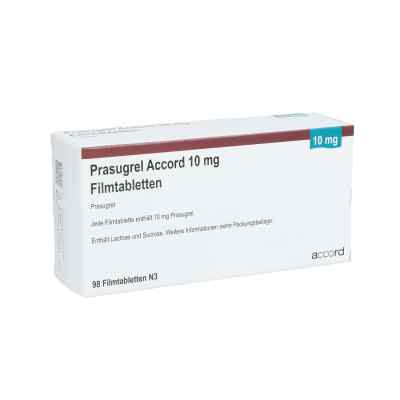 Prasugrel Accord 10 mg Filmtabletten 98 stk von Accord Healthcare GmbH PZN 15297649