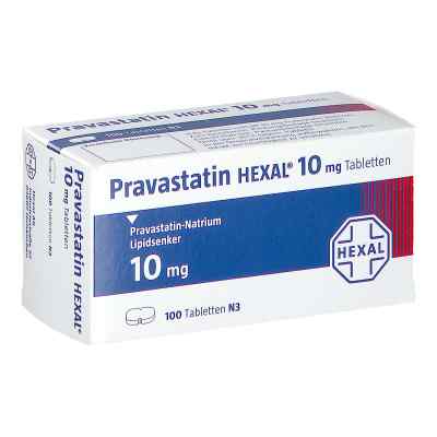 Pravastatin Hexal 10 mg Tabletten 100 stk von Hexal AG PZN 00586017