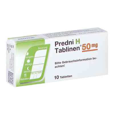 Predni H Tablinen 50 mg Tabletten 10 stk von Zentiva Pharma GmbH PZN 04547675