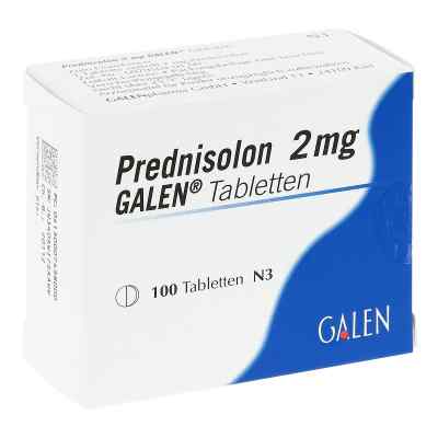Prednisolon 2 mg Galen Tabletten 100 stk von GALENpharma GmbH PZN 00745800