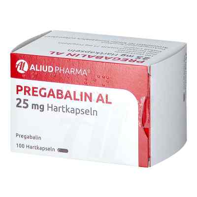 Pregabalin Al 25 mg Hartkapseln 100 stk von ALIUD Pharma GmbH PZN 10791735