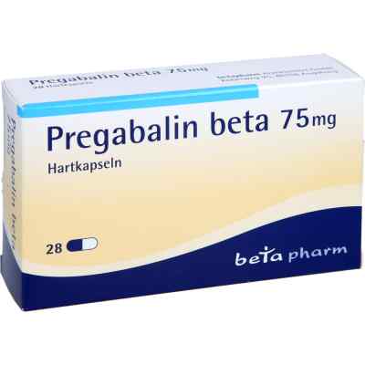 Pregabalin beta 75 mg Hartkapseln 28 stk von betapharm Arzneimittel GmbH PZN 12740340