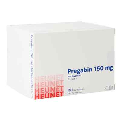 Pregabin 150 mg Hartkapseln Heunet 100 stk von Heunet Pharma GmbH PZN 15303930