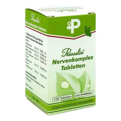 Presselin Nervenkomplex Tabletten 100 stk von COMBUSTIN Pharmazeutische Präparate GmbH PZN 06679636