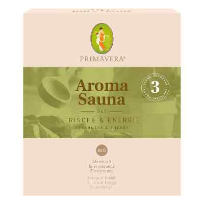 Primavera® Aroma Sauna Set Frische & Energie