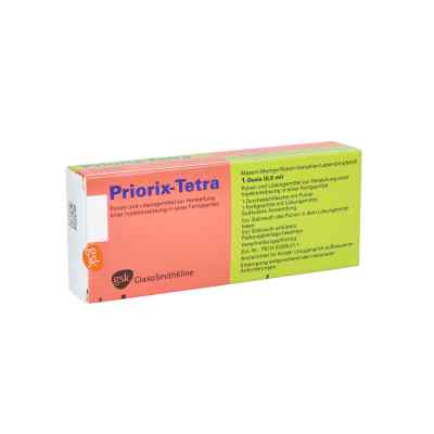 Priorix-Tetra 1 stk von GlaxoSmithKline GmbH & Co. KG PZN 03754567