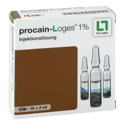 Procain-loges 1% Injektionslösung Ampullen 10X2 ml von Dr. Loges + Co. GmbH PZN 13704004