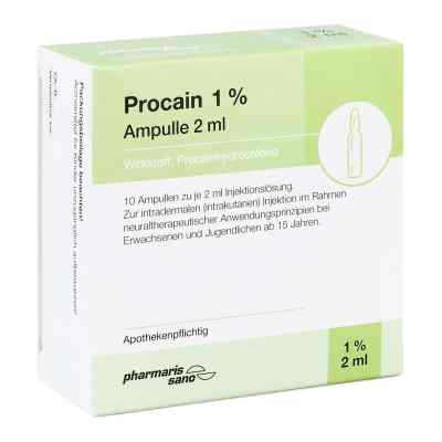 Procain Pharmarissano 1% iniecto -lsg.ampullen 2 Ml 10X2 ml von medphano Arzneimittel GmbH PZN 16816198