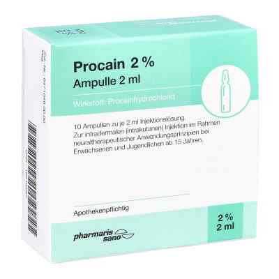 Procain Pharmarissano 2% iniecto -lsg.ampullen 2 Ml 10X2 ml von medphano Arzneimittel GmbH PZN 16816287