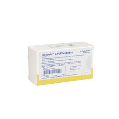Procoralan 5 mg Filmtabletten 98 stk von Pharma Gerke Arzneimittelvertrie PZN 10554515