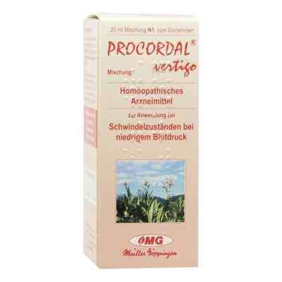 Procordal vertigo Mischung 20 ml von COMBUSTIN Pharmazeutische Präpar PZN 01691590