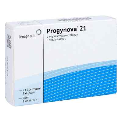 Progynova 21 überzogene Tabletten 21 stk von Jenapharm GmbH & Co.KG PZN 01194070