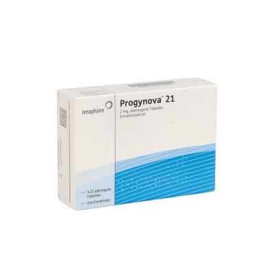 Progynova 21 überzogene Tabletten 3X21 stk von Bayer Vital GmbH GB Pharma PZN 01316099
