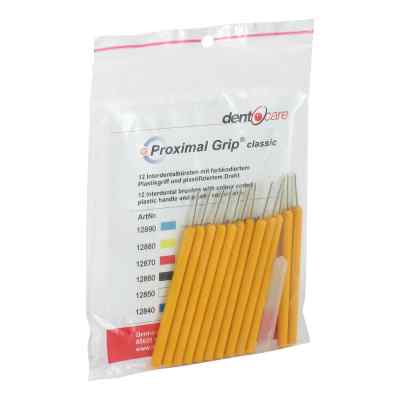 Proximal Grip xxxx-fein gelb Interdentalbürste 12 stk von Dent-o-care Dentalvertriebs GmbH PZN 01347711