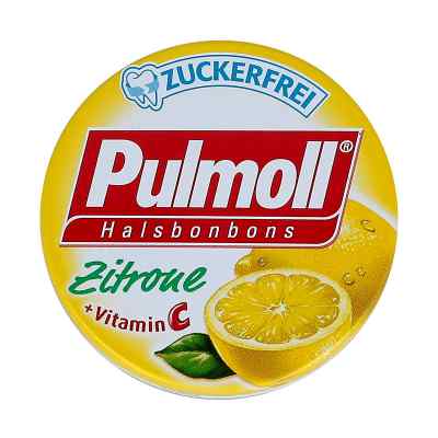 Pulmoll Hustenbonbons Zitrone zuckerfrei 20 g von sanotact GmbH PZN 06627409