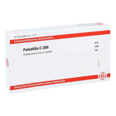 Pulsatilla C200 Ampullen 8X1 ml von DHU-Arzneimittel GmbH & Co. KG PZN 11707748