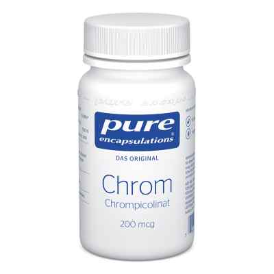 Pure Encapsulations Chrom Chrompicolinat 200 mcg 60 stk von Pure Encapsulations LLC. PZN 02793938