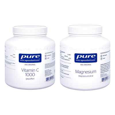 Pure Encapsulations Magnesiumcitrat + Vitamin C1000 gepuffert