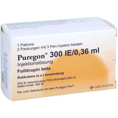 Puregon 300 I.e./0,36 ml Injekt.-lsg.i.pat.+6 Nad. 1 stk von Originalis B.V. PZN 15612708