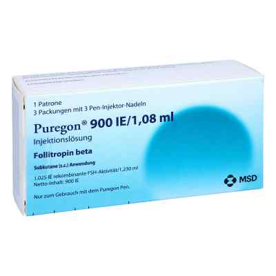Puregon 900 I.e./1,08 ml Injektionslösung 1 stk von ACA Müller/ADAG Pharma AG PZN 01834718