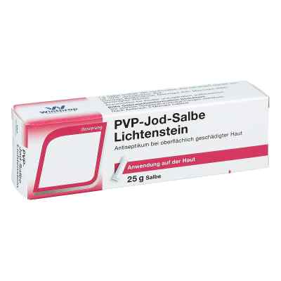 Pvp Jod Salbe Lichtenstein 25 g von Zentiva Pharma GmbH PZN 07512358
