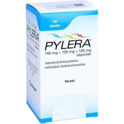 Pylera 140 mg/125 mg/125 mg Hartkapseln 120 stk von CC Pharma GmbH PZN 13901992