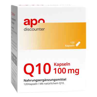 Q10 Kapseln 100 mg mit Coenzym Q10 von apodiscounter