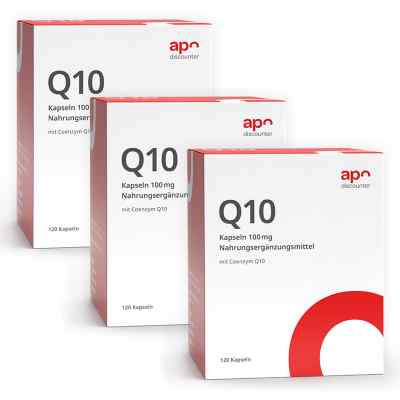 Q10 Kapseln 100 mg mit Coenzym Q10 von apodiscounter