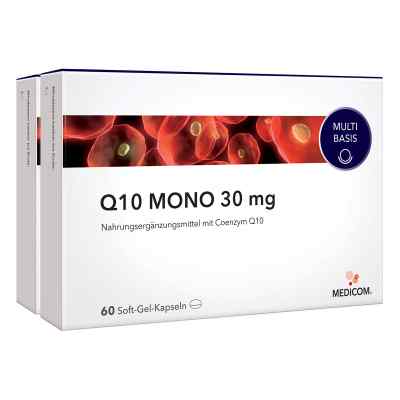 Q10 Mono 30 mg Weichkapseln 2X60 stk von Medicom Pharma GmbH PZN 15621222