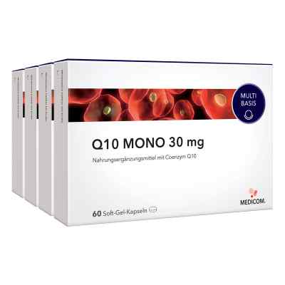 Q10 Mono 30 mg Weichkapseln 4X60 stk von SWISS CAPS GMBH PZN 15621239