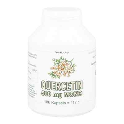 Quercetin 500 mg Mono Kapseln 180 stk von SinoPlaSan AG PZN 16838194