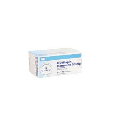 Quetiapin Heumann 50 mg Filmtabletten 100 stk von HEUMANN PHARMA GmbH & Co. Generi PZN 01786729