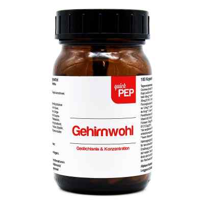Quickpep Gehirnwohl Kapseln 100 stk von ALLPHARM Vertriebs GmbH PZN 16731496