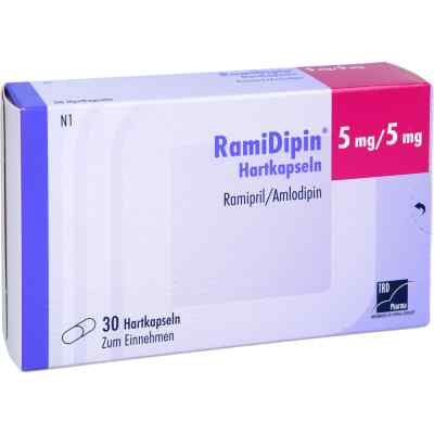 Ramidipin 5 mg/5 mg Hartkapseln 30 stk von TAD Pharma GmbH PZN 12520443