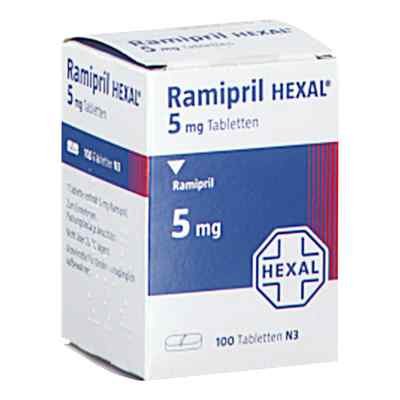 Ramipril Hexal 5 Mg Tabletten Dose 100 stk von Hexal AG PZN 17420953