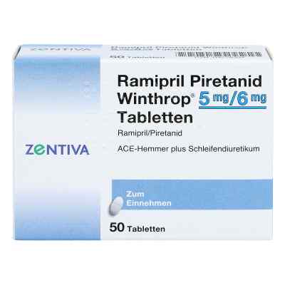 Ramipril Piretanid Winthrop 5/6 mg Tabletten 50 stk von Zentiva Pharma GmbH PZN 04578204