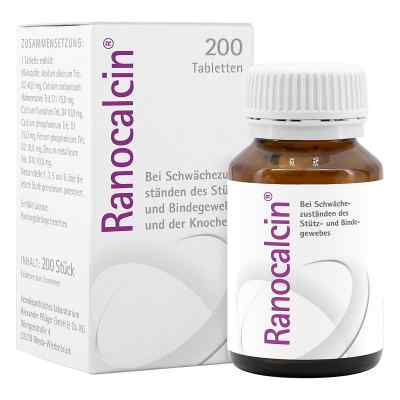 Ranocalcin Tabletten 200 stk von Homöopathisches Laboratorium Ale PZN 12521514