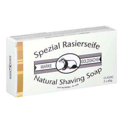 Rasierseife Classic 2er Pack Golddachs