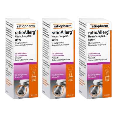 RatioAllerg Heuschnupfenspray 3x10 ml von ratiopharm GmbH PZN 08104688