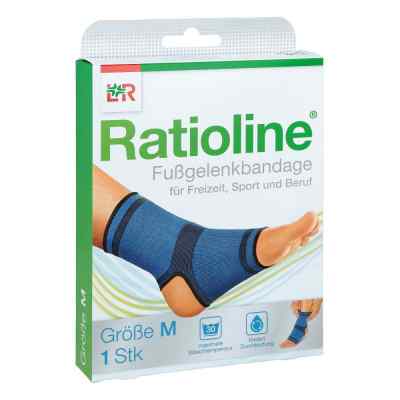 Ratioline active Fussgelenkbandage Größe m 1 stk von Lohmann & Rauscher GmbH & Co.KG PZN 01805562