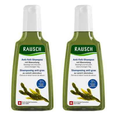 Rausch Anti-Fett-Shampoo Mit Meerestang 2x200 ml von RAUSCH (Deutschland) GmbH PZN 08104896