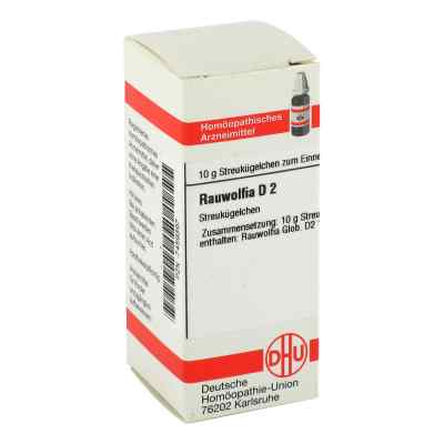 Rauwolfia D2 Globuli 10 g von DHU-Arzneimittel GmbH & Co. KG PZN 07459397