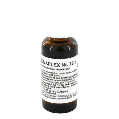 Regenaplex Nummer 78 d Tropfen