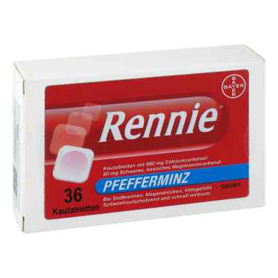 Rennie Kautabletten 36 stk von Pharma Gerke Arzneimittelvertrie PZN 13750518